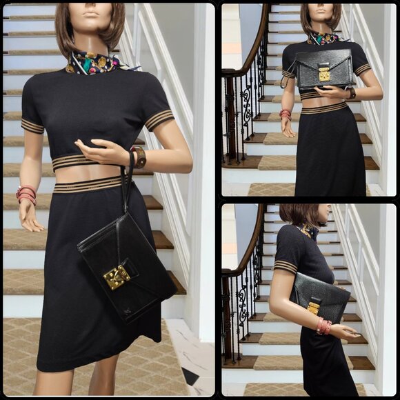 Louis Vuitton  Epi Pochette Dragonne Clutch - Picture 17 of 17